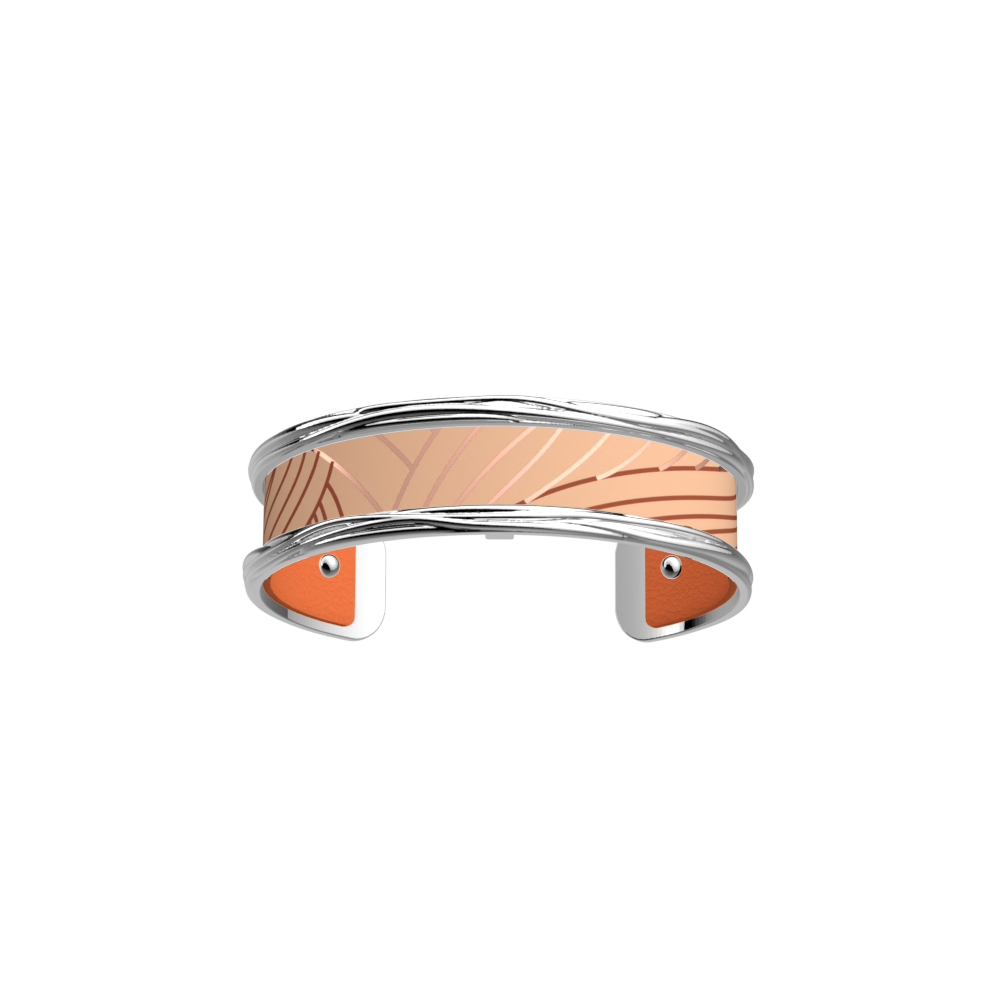 Pure Sillage Bracelet, Silver Finish, Ligne De Vie / Salmon  image number 1